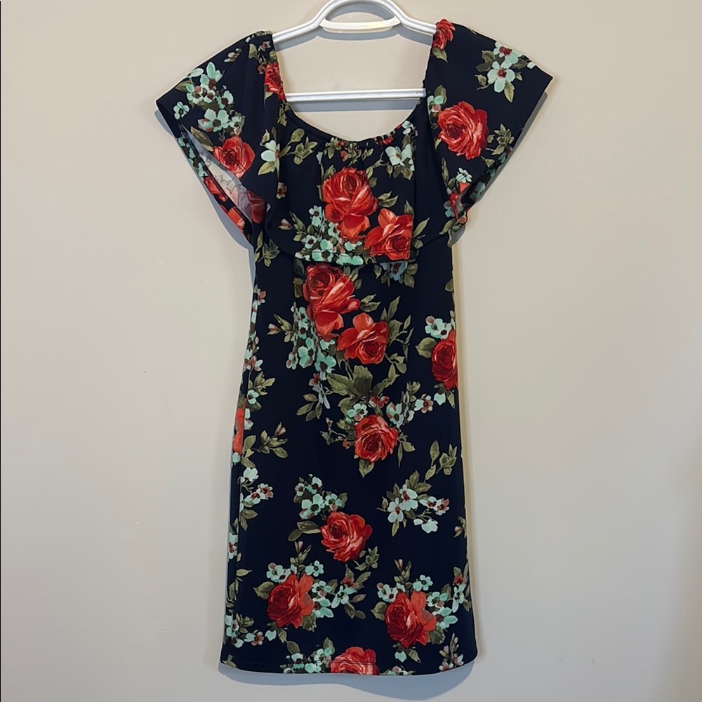 Floral Print Women's Dress